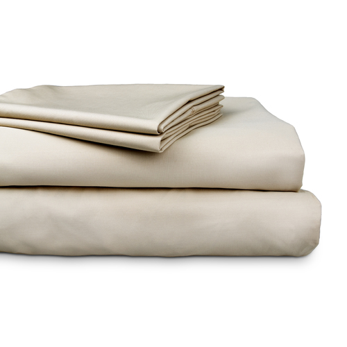 Ardor 300TC Cotton Queen Bed Sheet Set Stone