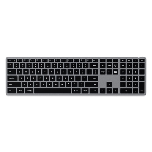 Satechi Slim X3 Wireless Bluetooth Backlit Keyboard (Space Grey)