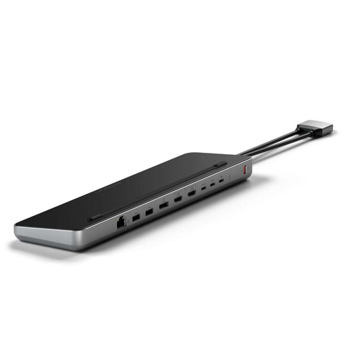 Satechi 19cm Dual USB-C Dock Stand For MacBook Air - Space Grey