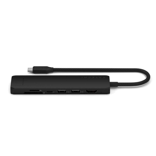 Satechi 7-In-1 USB-C Slim Multiport Adapter - Black