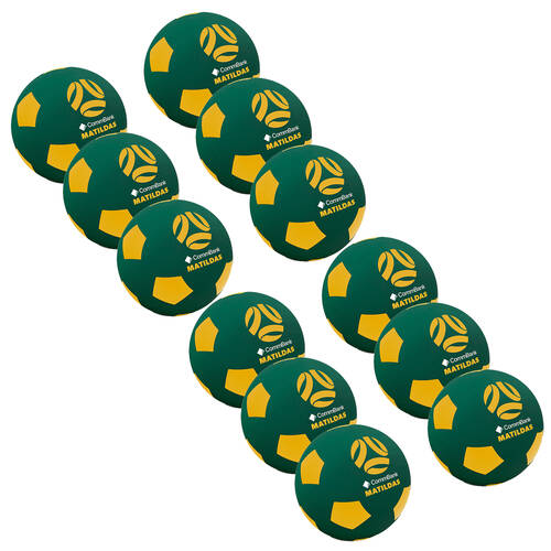 12PK Matildas Super High Bounce Outdoor Traning Soccer Ball Soft Material 60mm