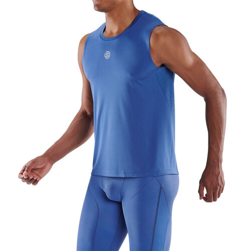 Skins Series-3 Men's Tank Top Blue L