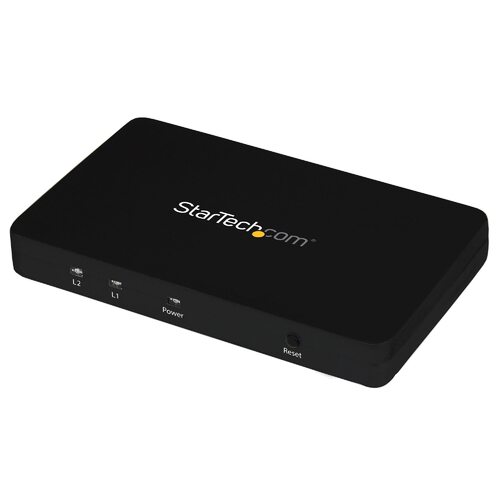 HDMI 2-Port 4K Video Splitter with Aluminum Housing