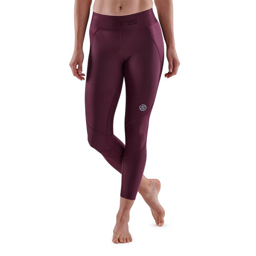 Skins Compression Series-3 Women's 7/8 Tights Burgundy XS