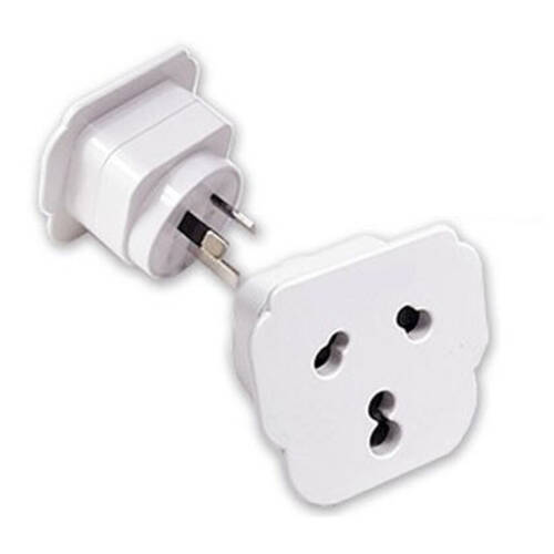 Travel Power Adapter India/South Africa Sockets to AU/NZ Plug