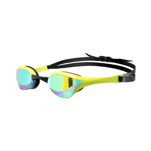 Arena Cobra Ultra Swipe Mirror Goggles Swimming Eye Protection Emerald/Lime
