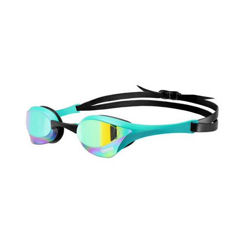 Arena Cobra Ultra Swipe Mirror Goggles Swimming Eye Protection Emerald/Peacock