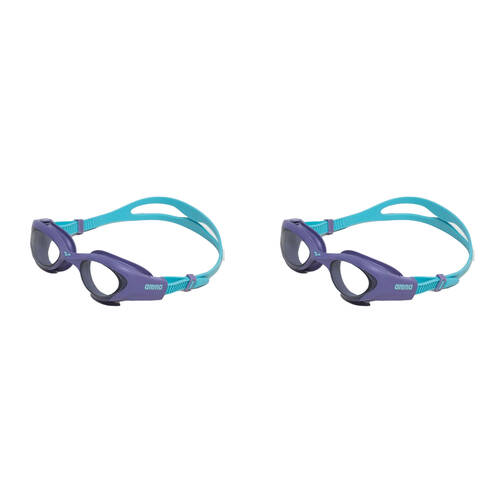 2PK Arena The One Woman Goggles Swimming Eye Protection Smoke/Violet/Turquoise