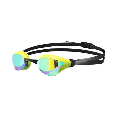 Arena Cobra Core Swipe Mirror Goggles Swimming Eye Protection Emerald/Cyber Lime