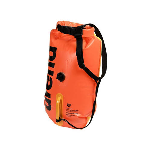 Arena Open Water Buoy Dry Bag Waterproof Swimming Accessory Orange/Yellow