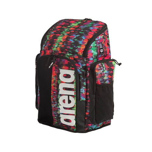 Arena Spiky III Backpack 45 Litre Swimming Accessory w/Drybag Tie Dye