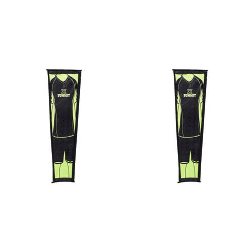 2PK Summit Global Mesh Defender Soccer Training Mannequin 41x90cm