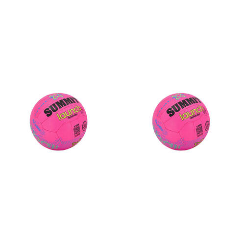 2PK Summit Global Launch Defender Liz Ellis Netball Size 5 - Pink