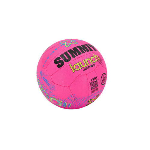 Summit Global Launch Defender Liz Ellis Netball Size 4 - Pink