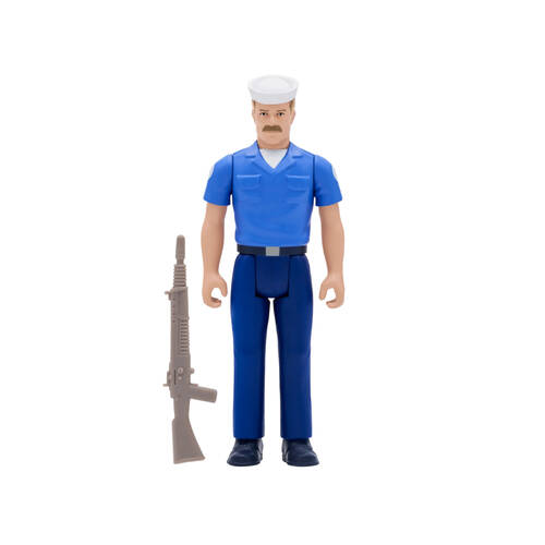 G.I. Joe Navy Serviceman with Moustache ReAction 3.75" Action Figure Toy