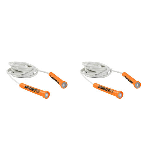 2PK Summit Global Fitness Skipping Jumping Rope 2.1m - Orange