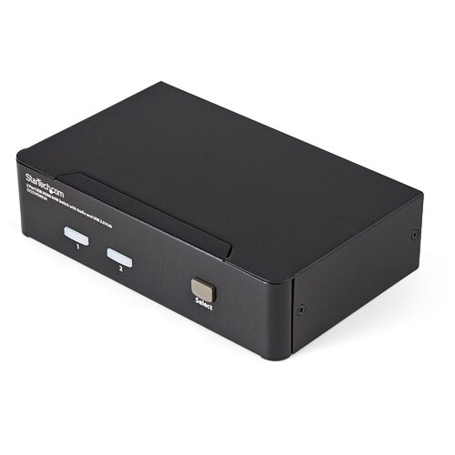 2 Port USB HDMI KVM Switch with Audio and USB 2.0 Hub