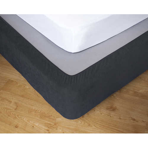 Apartmento Stretch King Bed Valance Slate