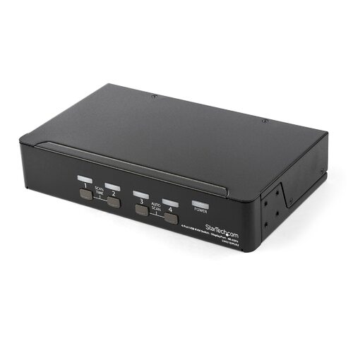 4-Port DisplayPort KVM Switch - 4K 60Hz - DisplayPort 1.2