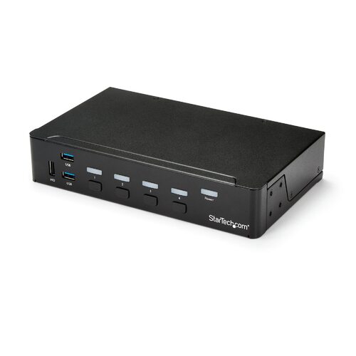 HDMI KVM Switch - 4-port KVM - Built-in USB 3.0 Hub - 1080p
