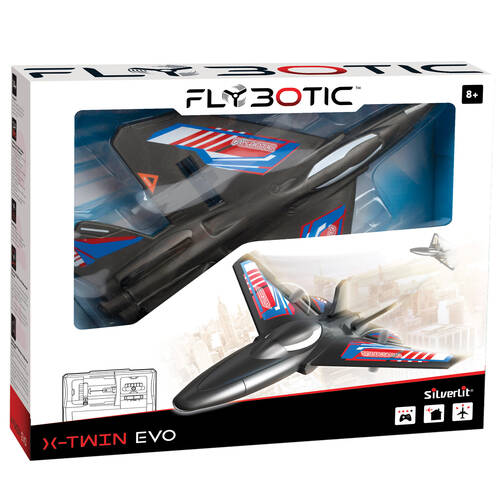 Silverlit SILVERLIT X-Twin Evo Radio Controlled Aircraft Kids 8y+ Assorted