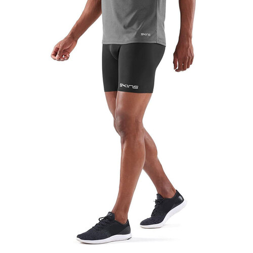 Skins Compression DNAmic Force XS Mens Half Tights 17cm Black