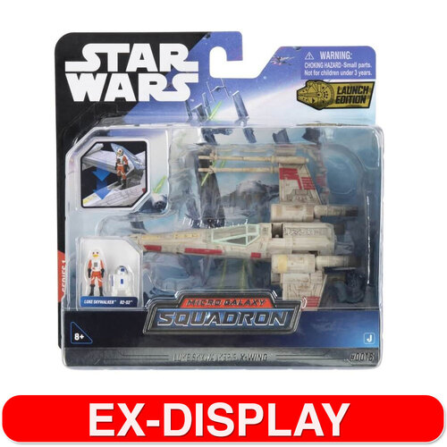 Star Wars Micro Galaxy Squadron Luke Skywalker's X-Wing 5" 8+