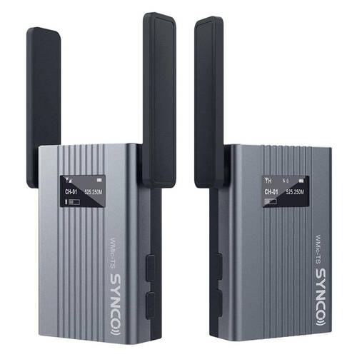 2pc Synco UHF Wireless Lavalier Microphone System RX/TX Kit