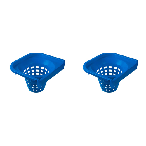 2PK SYR Plastic Bulldog Sieve Floor Cleaning For Bulldog Bucket - Blue