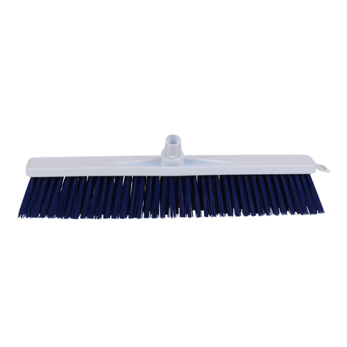 SYR Hard Push Nylon Bristles Broom 50cm Head - Blue
