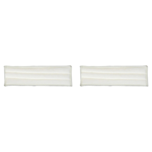 2PK SYR Microfibre Pad Refill Home Surface Cleaner - White