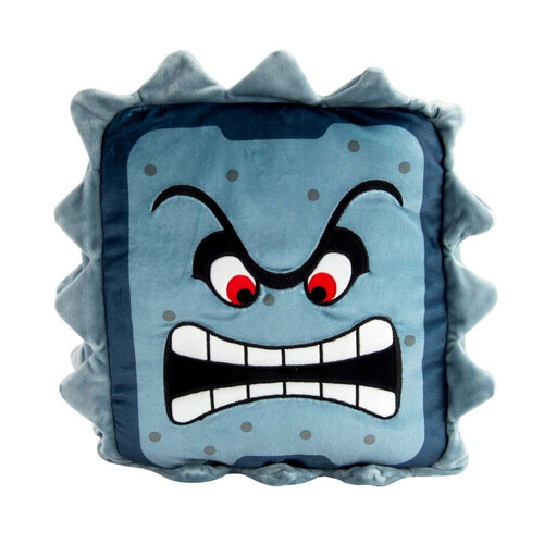 Mocchi Mocchi Mega Nintendo Mario Thwomp Plush Soft Toy 3Y+