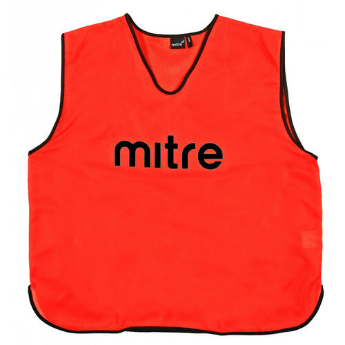 Mitre Training Bib - Red - XXL Senior