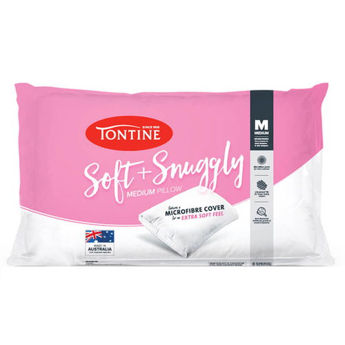 Tontine Soft & Snuggly Sleeping Rectangle Pillow - Medium