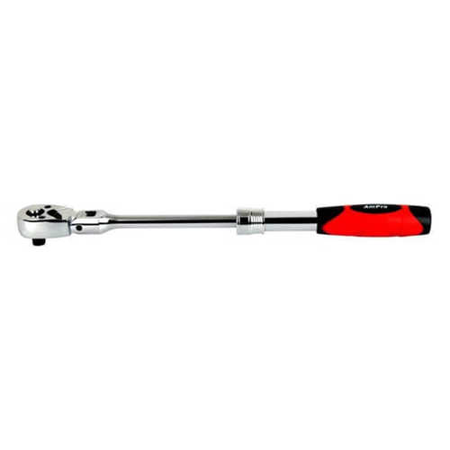 Ampro 1/2" Drive Extendable Flex Head Ratchet T29932