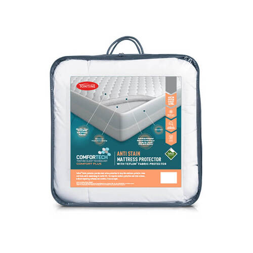 Tontine Comfortech Anti Stain Mattress Protector - King Bed