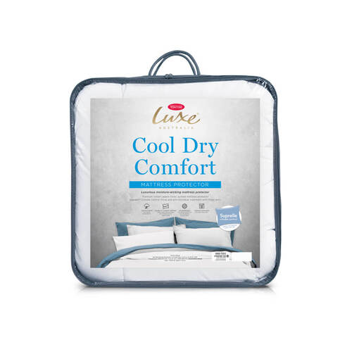 Tontine  Luxe Cool Dry Comfort Mattress Protector - Queen Bed