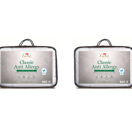 2PK Tontine Luxe Classic Anti-Allergy Pillow Protector