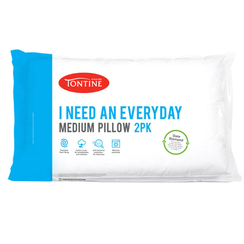 2pc Tontine I Need Everyday Medium Pillows