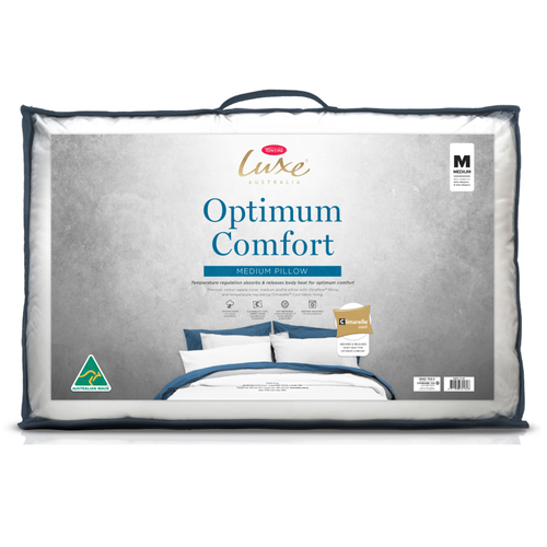 Tontine Luxe Optimum Comfort Pillow Medium Profile