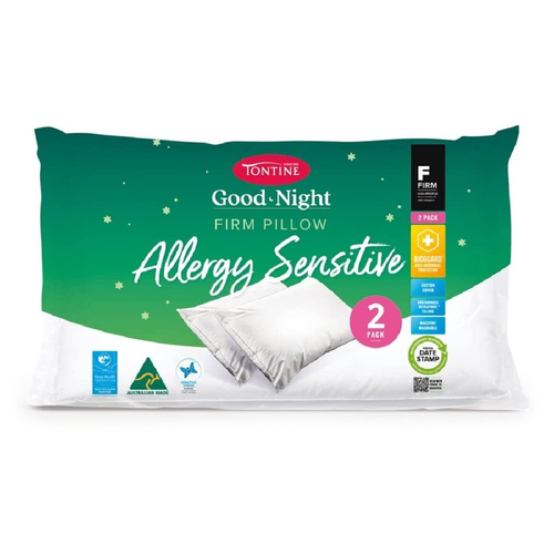 2pc Tontine Good Night Allergy Pillow Firm Profile