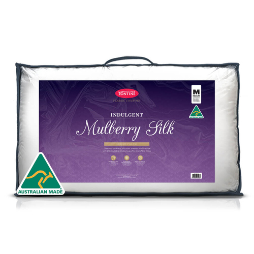 Tontine Classic Comfort Mulberry Silk Pillow - Medium