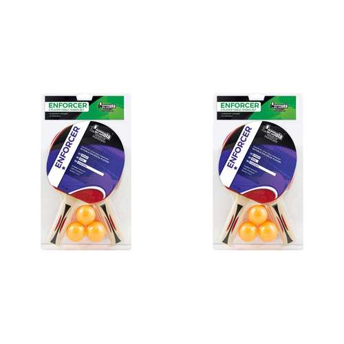 2x 5pc Formula Sports Enforcer Table Tennis 2-Player Set