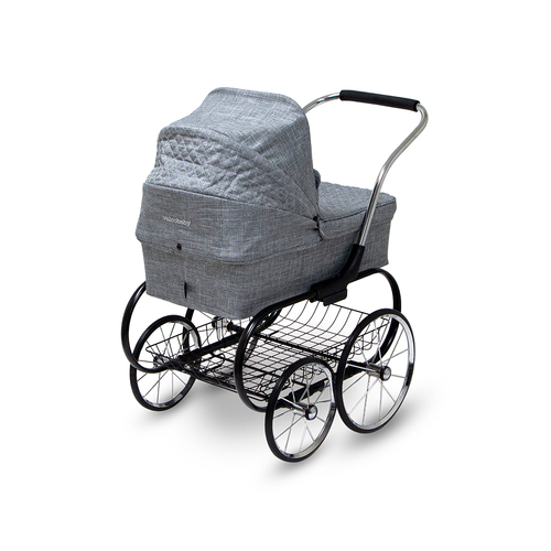 Valco Baby - Royale Dolls Pram - Grey Marle