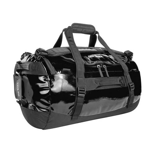 Tatonka Nylon Barrel Duffel Outdoor Travel Bag S/45L Black Gloss