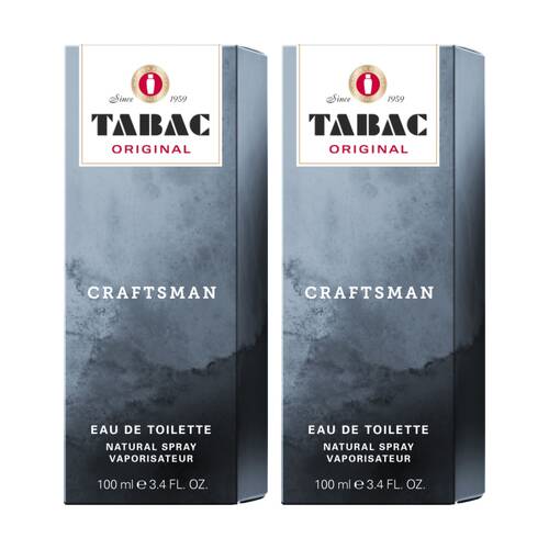 2PK Tabac Craftsman Mens Fragrance EDT Eau De Toilette Spray Bottle 100mL