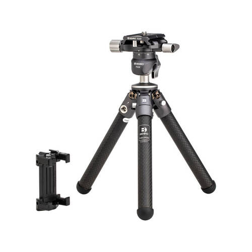 Benro TablePod Carbon Fibre Tabletop Tripod Kit 19.3cm - Black