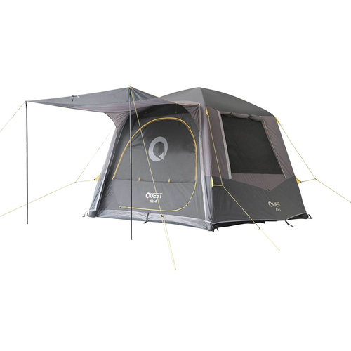 Quest Outdoors Air 4 Inflatable Tent V2 Camping Shelter