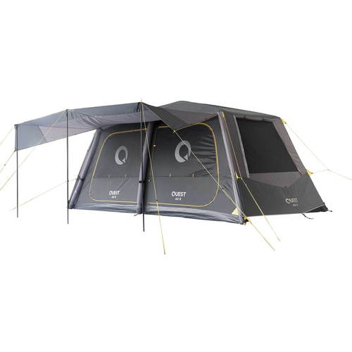 Quest Outdoors Air 8 Inflatable Tent V2 Camping Shelter