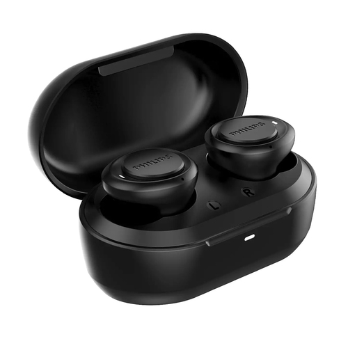Philips 1000 Series True Wireless Earphones Button Control TAT1215BK/97 Black